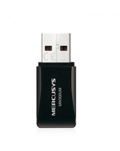 Mercusys mw300um Adadptador Mini Usb 2.0  Negro 300 Mbits