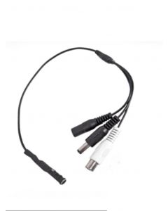 Saxxon mp01 Anxba09 - Microfono Amplificado 12 Vdc 56 Db Con I  O Audio Omnidireccional