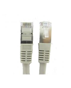 Saxxon P63SG - cable patch cord utp 3 metros  cat 6 blindado color gris