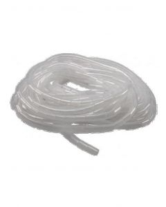 Saxxon sbe-esp6 Cnesp6 - Organizador De Cables  Espiral Blanco 1 4" 10 Metros Rollo