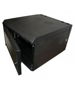 Laces PV-LA230GP6E la230gp6e - gabinete de pared  6 ur abatible equipado color negro capacidad carga 70 kg