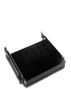 Saxxon 700335.01 70033501- Charola Para Gabinete  Deslizable Teclado Color Negro Medidas 440 Mm De Ancho X 350 Profundidad