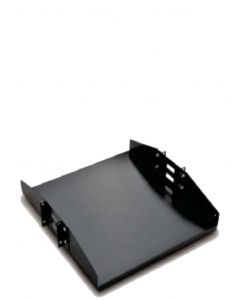 Saxxon 701402.02 70140202- Charola Doble Cara Para Rack  19 Pulgadas 2 Ur Soporta Hasta 50 Kg