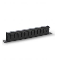 Saxxon j606-2 J6062 - Organizador De Cable Horizontal Para Rack  Un Lado Cubierta Metal 1u