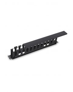 Saxxon j606-8 J6068 - Organizador De Cable Horizontal Para Rack  Un Lado Plastico 1u