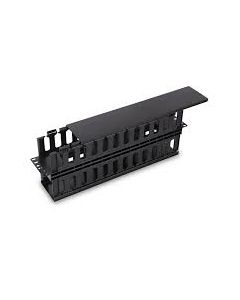 Saxxon j606-10 J60610 - Organizador De Cable Horizontal Para Rack  Doble Lado Plastico 2u