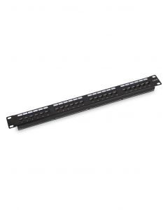Saxxon p197-48n5 P19748n5 - Patch Panel 48 Puertos  Cat 5e 19 Pulgadas Montaje En Rack 2u