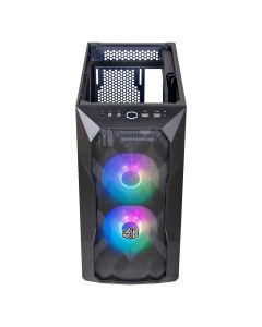Cooler Master TD300-KGNN-S00 gabinete td300 mesh argb mini torre itxmicro atx 2xventiladores cristal templado color negro