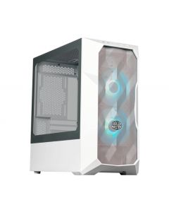 Cooler Master TD300-WGNN-S00 gabinete td300 mesh argb mini torre itxmicro atx 2xventiladores cristal templado color blanco