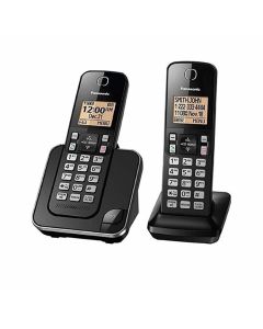 Panasonic kx-tgc352meb Telefono Inalambrico P.lcd 1.6" +2 Auri. Negro(kx-tgc352meb)