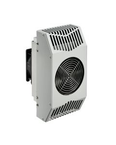 Hoffman TE090624011 enfriador termoeléctrico de te09 24 v con cubierta, 9.29 x 5.02 6.94, cepillado, ss304