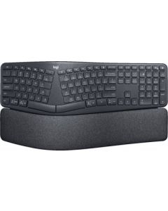 Logitech 920-009845 Teclado Ergo K860 - Bluetooth, Negro, Inalámbrico