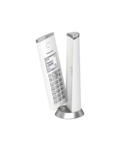 Panasonic kx-tgk210b Telefono Inalambrico Dect 120 Canales Con Identificador De Llamadas Negro