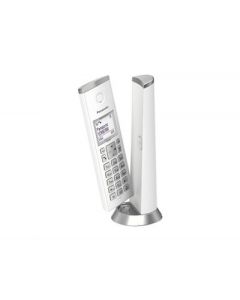 Panasonic KX-TGK210MEW teléfono unilineal inalámbrico - color blanco, lcd