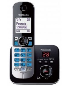 Panasonic kx-tg6821eb Telefono Inalambrico  Escritorio Negro Plata Si
