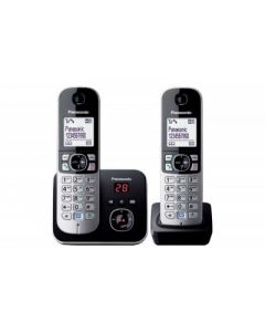 Panasonic kx-tg6822eb Telefono Inalambrico Kxtg6822eb  Escritorio Negro