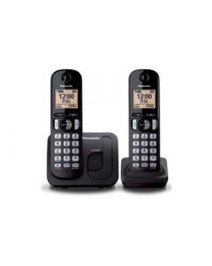 Panasonic KX-TGC212MEB teléfono unilínea - negro, lcd
