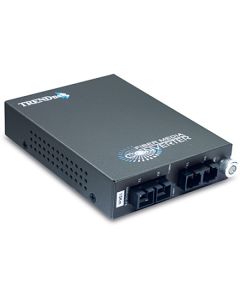 Trendnet TFC15MS100 tfc-15ms100 100base-fx multi mode to single mt-rj/sc fiber converter convertidor de medio 100 mbit/s 1300 nm