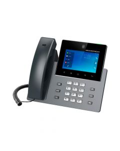 Otros GXV3350 grandstream video-telefono ip multimedia GXV3350, android 7, pantalla tactil a color 5", camara 1mp, 16 cuentas sip, bluetooth, wifi doble banda, usb, sd, hdmi, 3.5mm, rj9, poe, audio hd, 2 puertos geth
