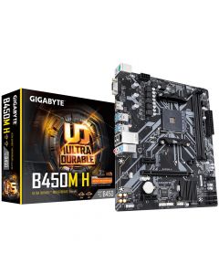Biostar b450mh Tarjeta Madre Ddr4 Hdmi Vga Pcie M.2 Soc Am4 Ryzen