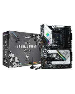 Asrock x570 steel legend wi Tarjeta Madre Wifi Ax Am4 Ryzen Gen3 Pcie4