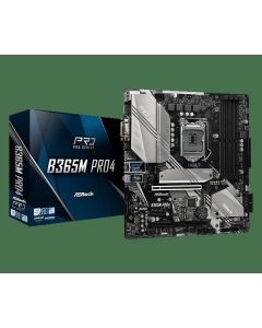 Asrock b365mpro4 Tm-414210-1 Tarjeta Madre B365m Pro4 Ddr4 Hdmi Vga Dvi Soc 1151