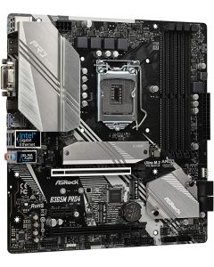 Asrock b365m pro4 Tarjeta Madre Ddr4 Hdmi Vga Dvi Soc 1151