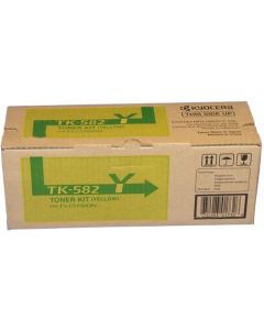 Kyocera tk-5197y Tonkyc1160 1t02ktaus0 Tk- 582y Cartucho De Tóner 2800páginas Amarillo