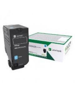 Lexmark 74c4hco Tóner - Cian, Laser De Color, Lexmark, Caja