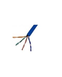 Saxxon OUTPCAT6AAZO - cable utp 100% cobre  categoria 6a color azul obscuro interior 305 mts 4 pares
