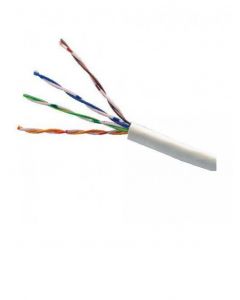 Saxxon ow-ca5305jwh2 Outp5ecca305bc - Cable Utp Cca  Categoria 5e Color Blanco Interior 305 Mts Cert Iso9001 Ul 444 Rohs Ansi Tia Eia-568b