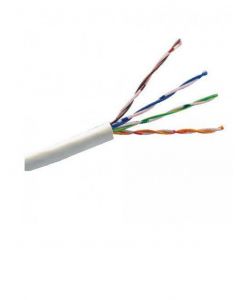 Saxxon ow-6305jwh2 Outp6cca305bc - Cable Utp Cca  Categoria 6 Color Blanco Interior 305 Mts Redes Video 4 Pares