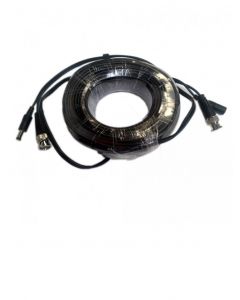 Saxxon wb01-30c Wb0130c - Cable De Video Y Energia 30 Mts  B Nc Macho 1 Conector Hembra Para Camaras Hd Hasta 6w