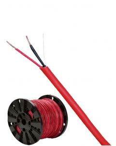 Belden 5220UL0021000 - bobina de cable para sistemas deteccion incendio  2 conductores calibre 16 sin blindar rojo 305 metros