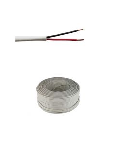 Saxxon OWAC2100J - cable de alarma  2 conductores cca calibre 22 awg 100 metros recomendable para control acceso videoportero audio reforzado