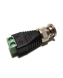 Saxxon PSUBR14 - bolsa de 10 conectores b nc macho con terminales tipo tornillo