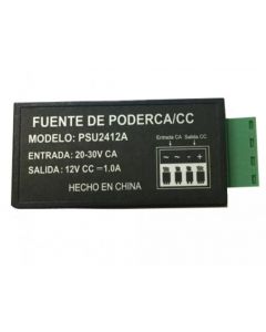 Saxxon PSU2412A PSU2412A1 - convertidor de energia a 12v cd  1 mpere voltaje entrada 20v ca 28v