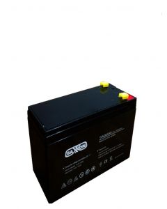 Saxxon CBAT7AH - bateria de respaldo 12 volts libre mantenimiento y facil instalacion  7 ah compatible dsc cctv acceso