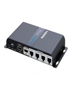 Saxxon lkv714pro lkv714pro- Kit Extensor Hdmi De 4 Puertos  Resolucion 1080p Hasta 40 Metros Cat 6 6a 7 Loop Transmisor Ir Plug And Play