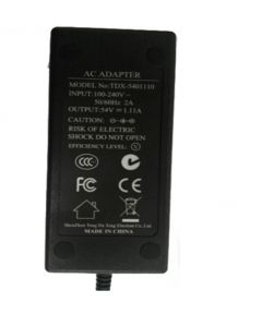 Saxxon TDX5401110 tdx54011 - fuente de alimentacion 54 volts  1.11 a mper ideal para transceptores utp101pv hd5 y hd5sv