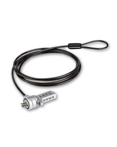 Techzone TZCCL103 ac-10046 candado de combinación 3 en 1 1.8mts, acero inoxidable