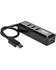 Tripp Lite U360-004-MINI hub portátil 4 puertos usb 30 superspeed color negro