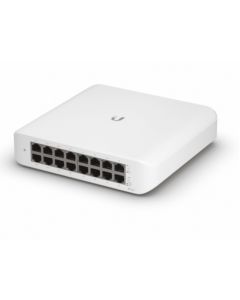 Otros USW-LITE-16-POE ubiquiti switch unifi lite administrable poe de 16 puertos 10 100 1000 mbps 8 802.3af at), 45 w #preventa