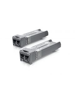 Ubiquiti UACC-OM-MM-10G-D-2 UACC-OM-MM-10G-D-2- ufiber módulo sfp+ 10g/ transceptor minigibic multimodo 10 gbps/ distancia  de conexión 300m/ conectores lc/ paquete 2 piezas