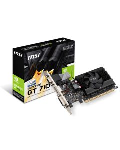 Msi gt 710 2gd3 lp Geforce 2 Gb Gddr3