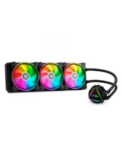 Adata LEVANTE360-BKCWW enfriador líquido xpg levante. argb - 120mm, radiador de aluminio 360mm.