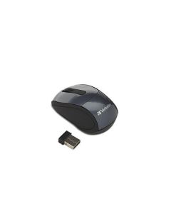 Verbatim 023942974703 Mouse Optico Wireless Minitravel Gris
