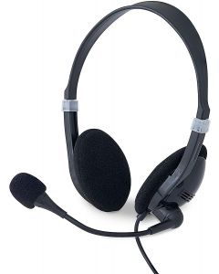 Verbatim 70723 audifonos con microfono usb y control remoto para ajustar el volumen puedes activar o desactivar sonido.
