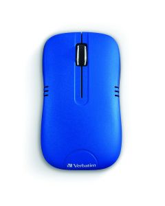 Verbatim 99766 Ratón Rf Inalámbrico óptico 1200 Dpi Ambidextro Negro  Azul
