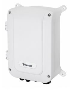 Vivotek AW-GET-126A-240 awget126a240 - switch poe+ 8 puertos ge con gabinete exterior  vivocam administrable 4 sfp capa 2 240w totales